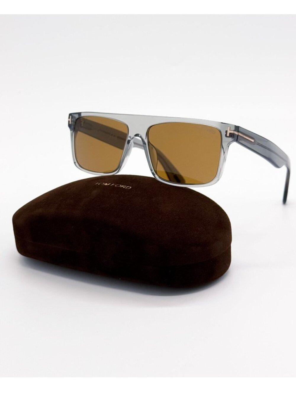 New Tom Ford Philippe-02 TF999 20E Gray Brown Men Sunglasses FT0999/S